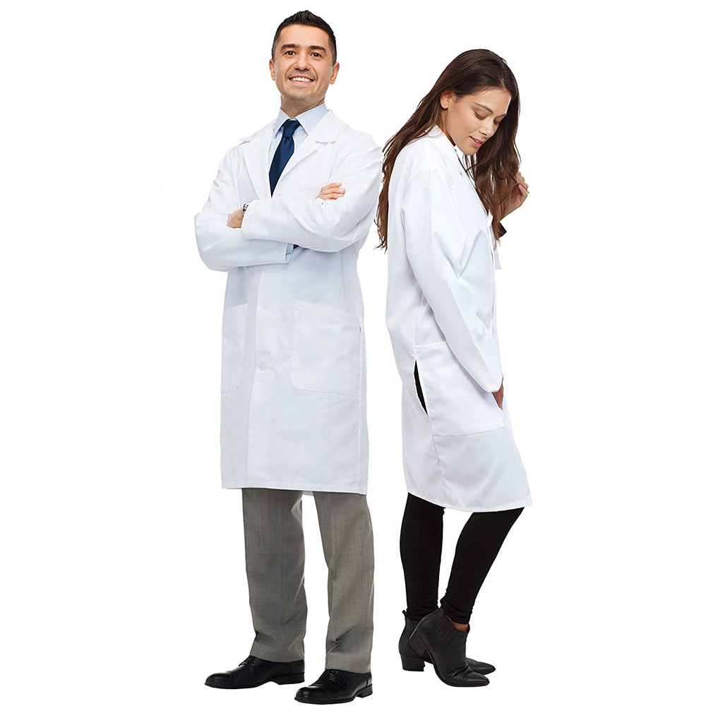 High quality lab coats white unisex uniform scrubs medical hospital beauty oral doctor jackets nurse uniform lab coats