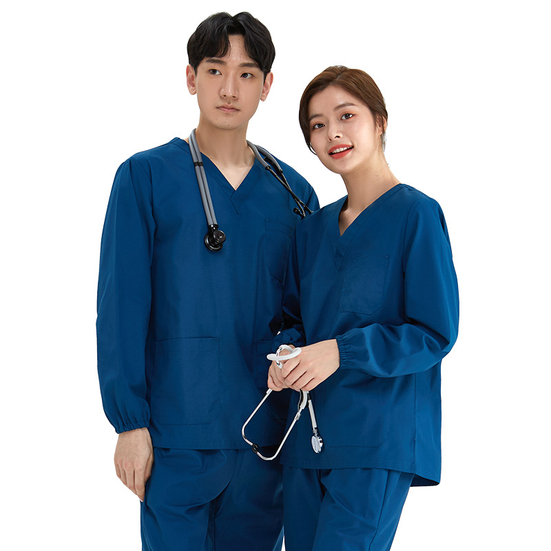 High Quality Scrub Suit Unisex Medical Scrubs Wholesale Fashionable Hospital Uniforms Custom Nurse Scrubs Uniforms Sets