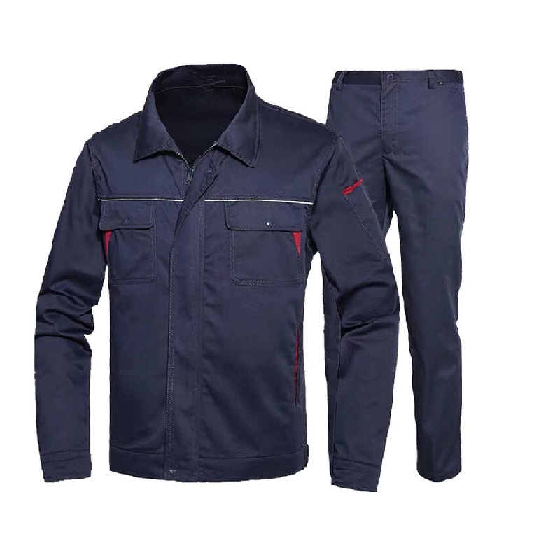 Custom industrial factory worker welding work suit mechanic worker uniform