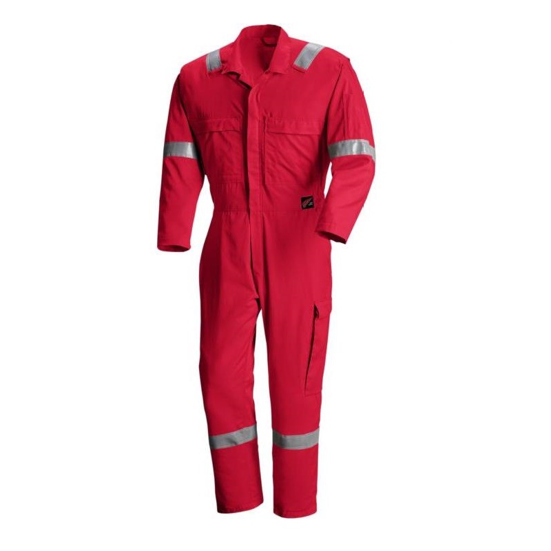 Wholesale Safety Reflective Tape FR Working Protective Coverall Worker Uniform With Construction Oil Gas Coverall